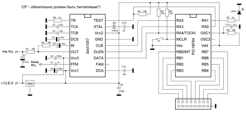 saa1057_pic16f84_synth